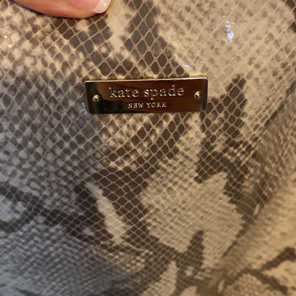 Kate Spade Python Print Handbag - image 2
